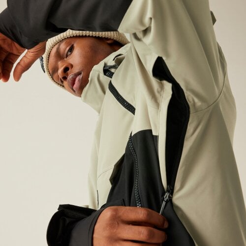 Dare 2B Mens II T-Bar Overhead Ski Jacket - Abbeystone/Black
