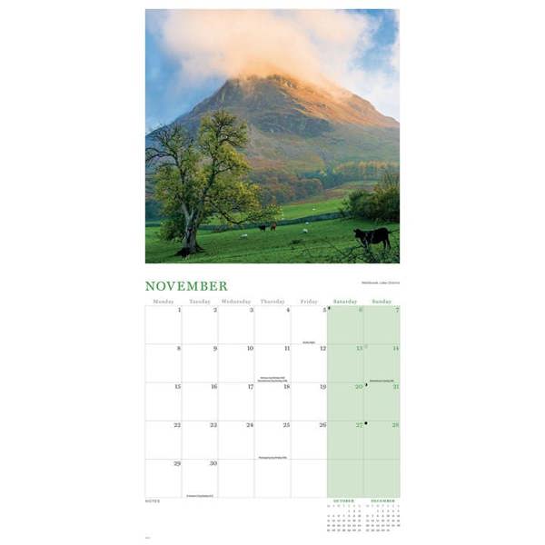 Rural Britain Calendar 2027, Wall Calendars, Month To View, Travel, Gift
