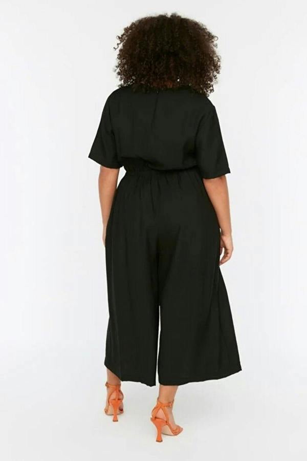 WOVCOR Jumpsuit with Waist Detail