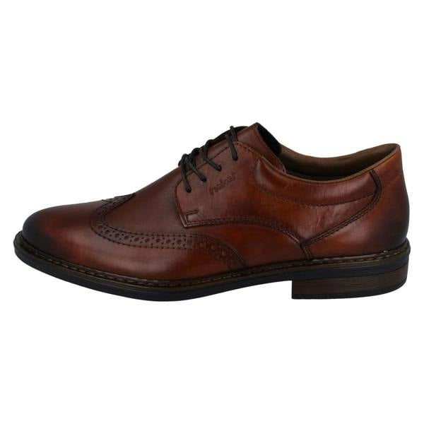 Rieker Mens Rieker Brogue Lace Up Shoes 17620