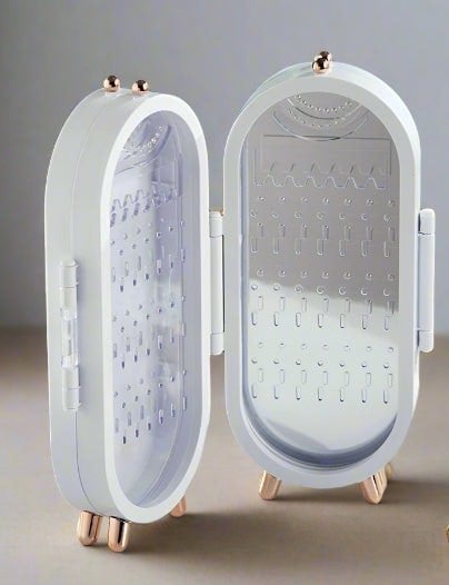 Modcraft Foldable Earrings Necklace Holder Stand Jewellery Storage Organiser for Travel