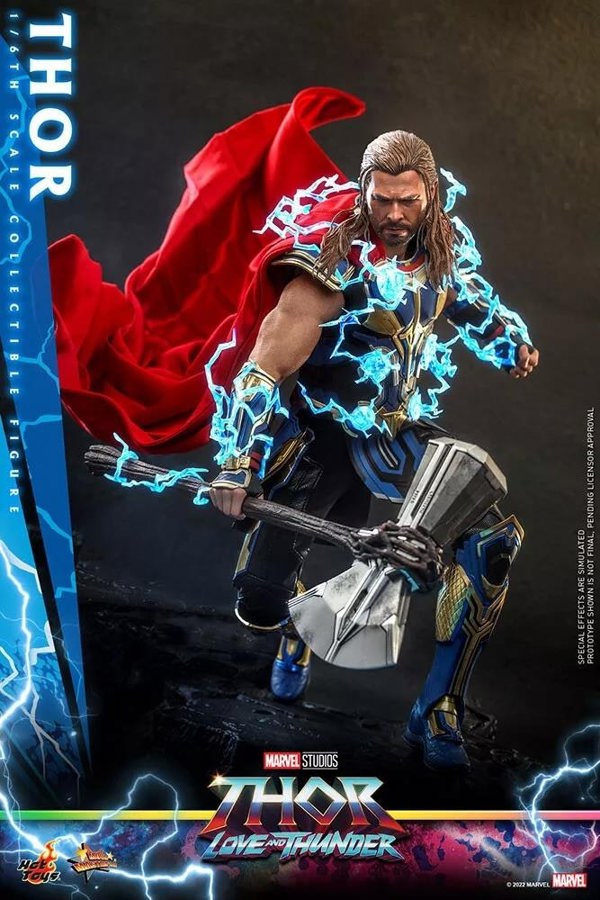 Hot Toys Thor Action Figure Thor: Love and Thunder 1:6 Scale Hot Toys 911309