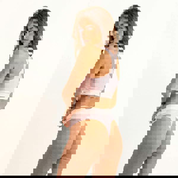 Kecks Blush Dot Sports Bralette