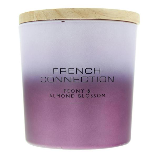 French Connection Metallic Collection Peony & Almond Blossom Candle 331g