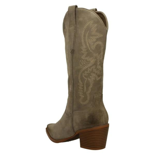 Spot On Ladies Spot On Cuban Heel Cowboy Boots  F51249