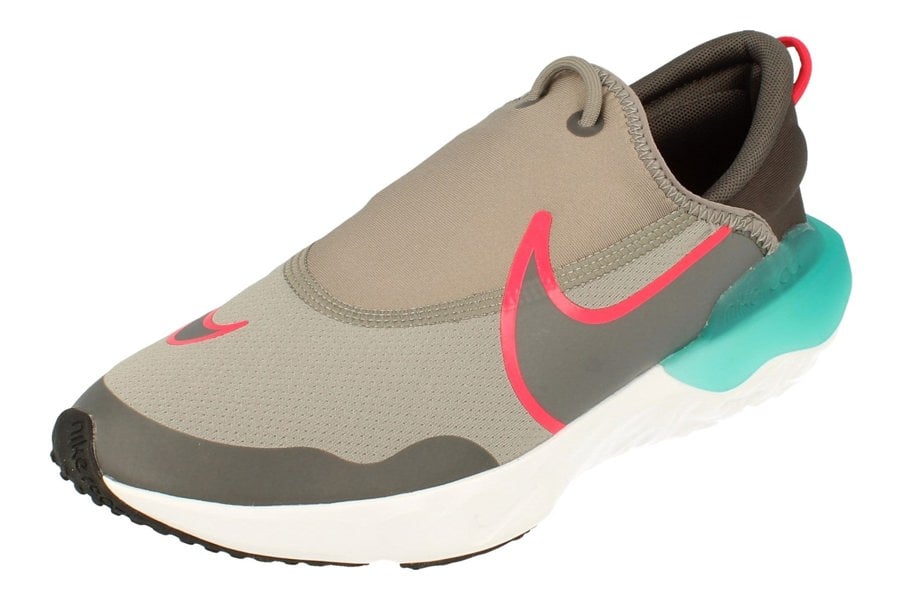 Nike React Flow GS Dd3724  002 - Flat Pewter Siren Red 002 - Photo 0