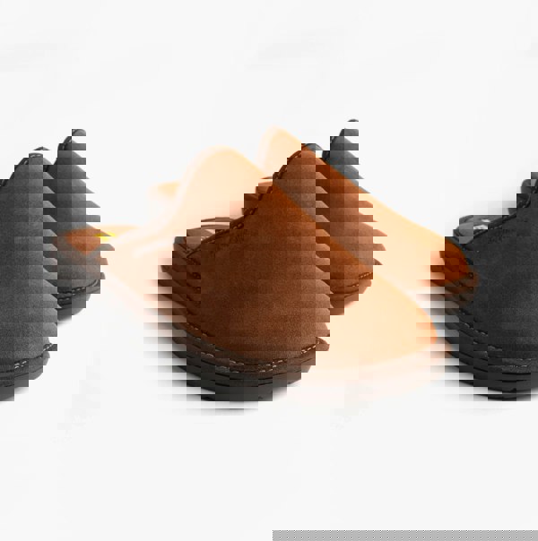 Nordikas 131 DUBLIN Mens Mule Slippers Brown