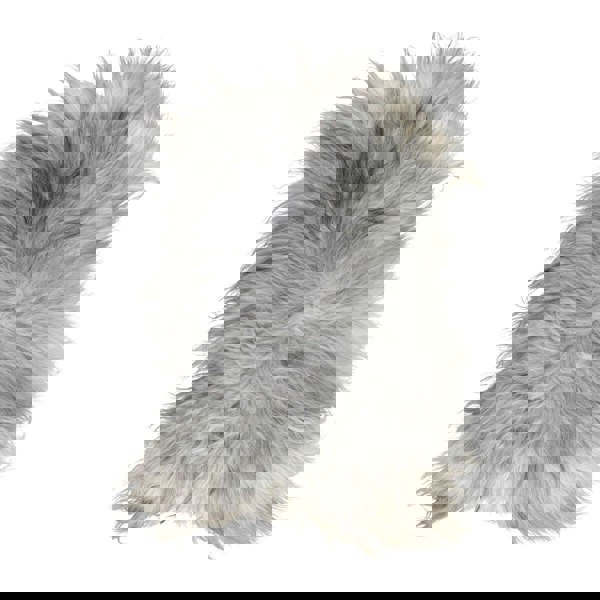 Icelandic Sheepskin | Long Wool | 100-120 cm Natural Grey