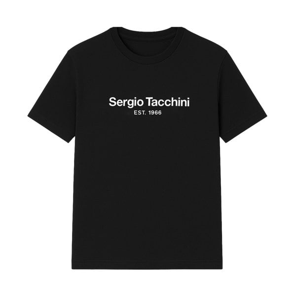 Sergio Tacchini Goblin T-Shirt Black/White