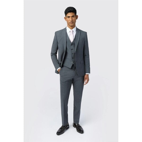 Ted Baker Slim Fit Performance Charcoal Panama Jacket