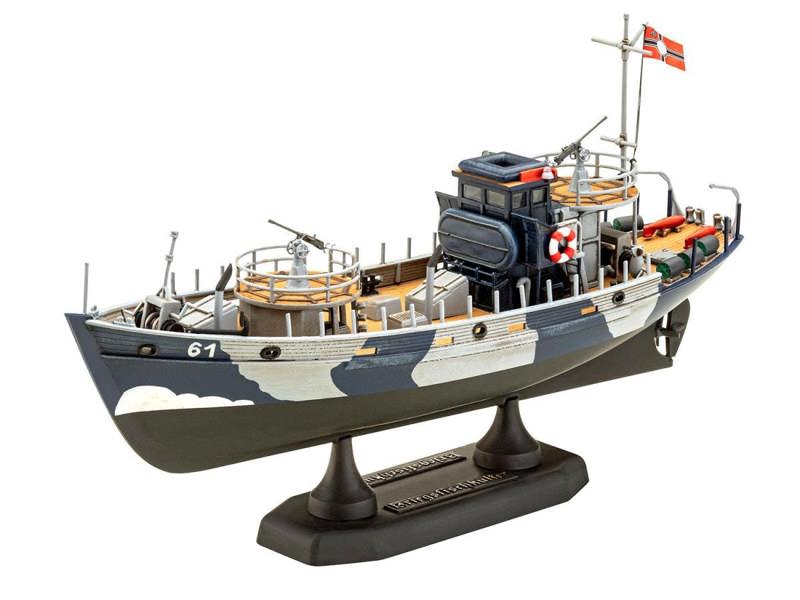 Revell German KFK Fishing Trawler Model Set (1:144 Scale)