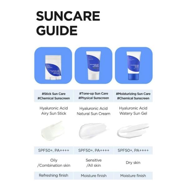 Isntree Suncreen Hyaluronic Acid Watery Sun Gel PA++++ SPF50+ 50ml - Additional 6