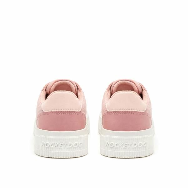 Rocket Dog CHEERY BLOCKED FABRIC Casual Trainers Casual Trainers   in  Pink