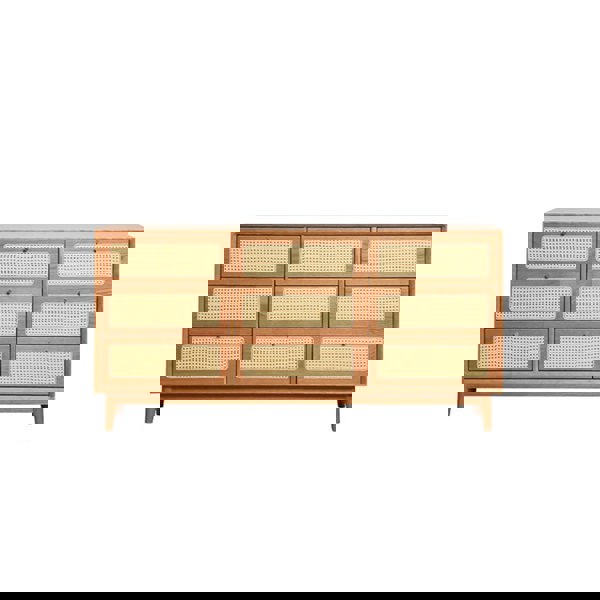 Vivian Cabinet, Rattan & Wood-Ritconcept-Rit Concept