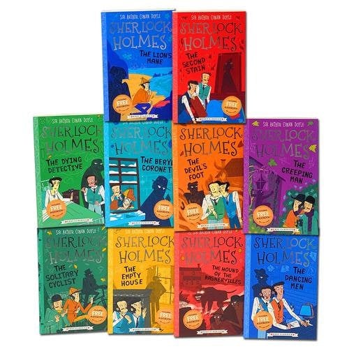 The Sherlock Holmes Children's Collection: Creatures, Codes and Curious Cases 10 Book Set (Series 3)