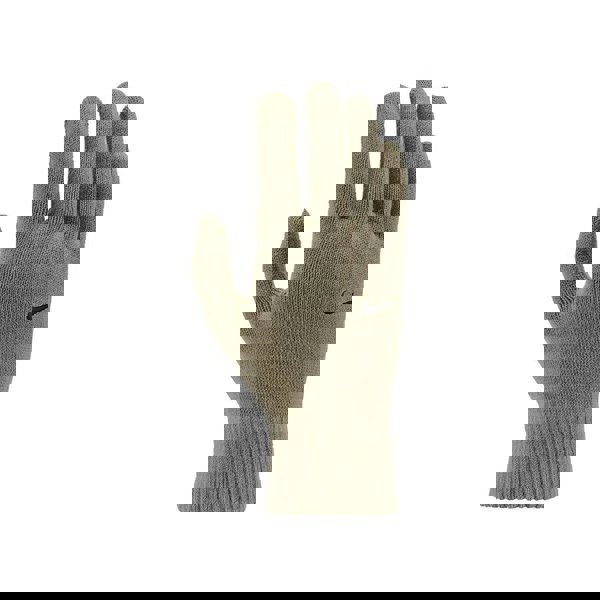 Nike Unisex Adult 2.0 Knitted Swoosh Grip Gloves - Khaki Green/Black