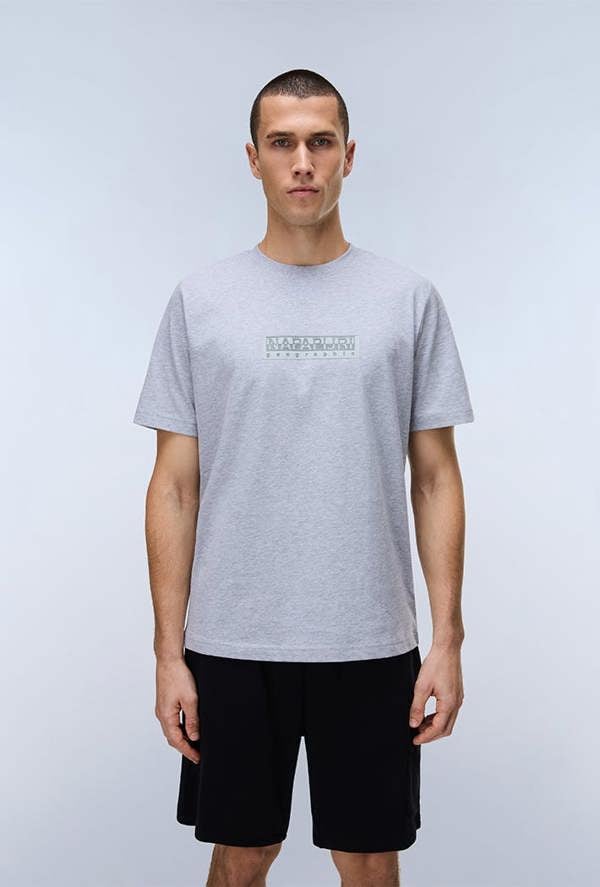 Napapijri Box Logo Short Sleeve T-Shirt
