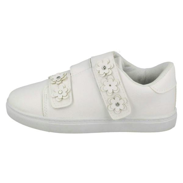 Spot On Girls Spot On Flower Strap Pumps