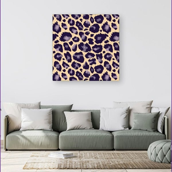 Warren Reed Leopard Print Canvas