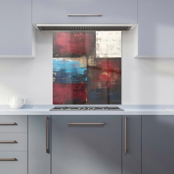 Warren Reed - Designer Rustic Harmony In Bold Colours Kitchen Splashback