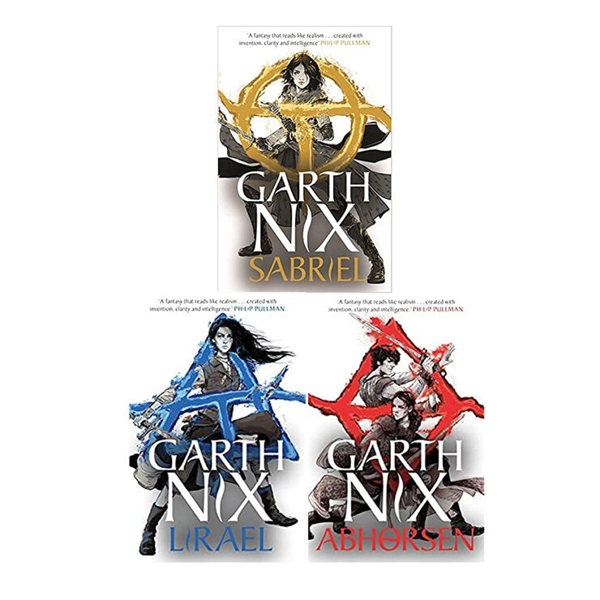 The Old Kingdom 3 Book Set by Garth Nix (Sabriel, Lirael, Abhorsen)