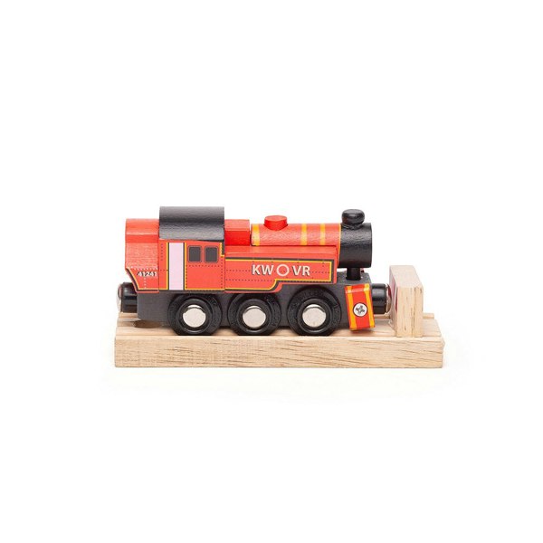 Bigjigs Rail Ivatt Engine - Red