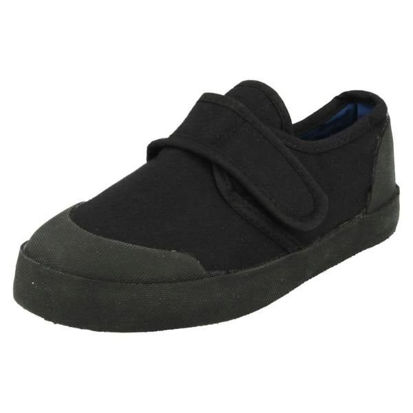 Sure Step Unisex Childrens Black Plimsolls 322-7303