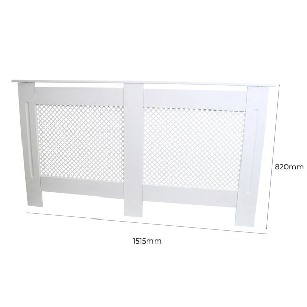 Monstershop Radiator Cover MDF - White (1515mm)