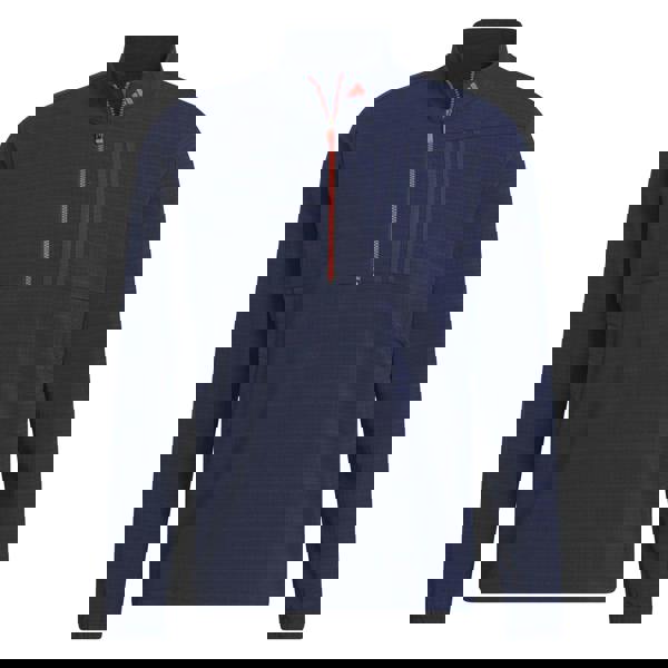 Adidas Mens Ultimate365 Tour Pull Over WIND RDY Half Zip Sweatshirt - Navy - 