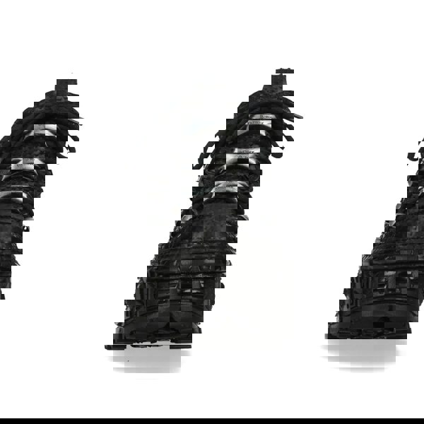 New Rock M-106WALL-C65 Black Leather Platform Ankle Boots