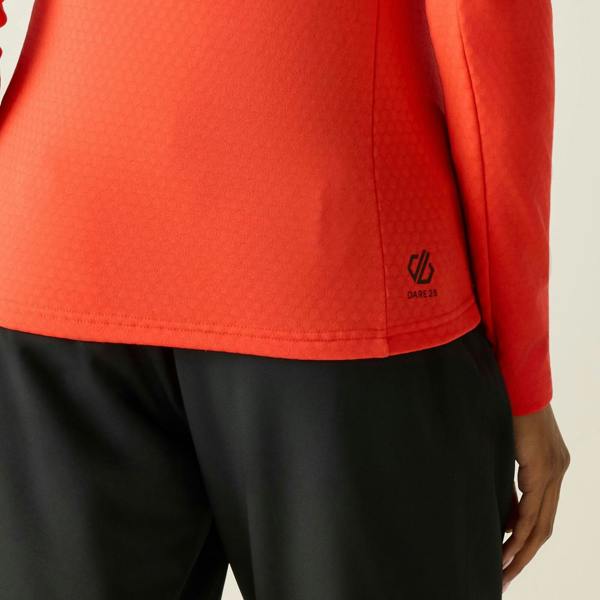 Dare 2B Womens/Ladies Ventura Stretch Hooded Midlayer - Grenadine - 