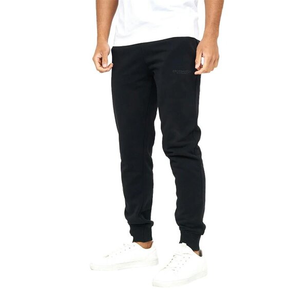 Crosshatch Mens Mayview Jogging Bottoms (Pack of 3) - Black/Charcoal/Navy - S - Black/Charcoal/Navy - 50% Cotton/50% Polyester