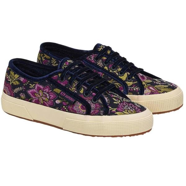 Superga Unisex Adult 2750 Tapestry Trainers - Blue Nights