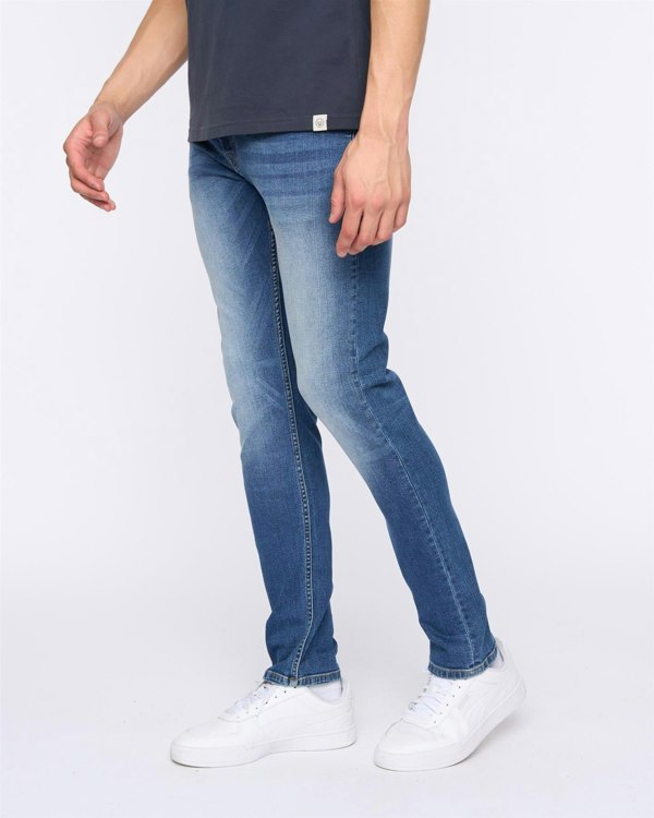 Duck and Cover Maylead Slim Fit Jeans Stone Wash