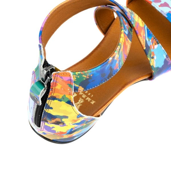 Embassy London Isabella - Summer Colours - Women's leather sandal with padded anatomic insoles