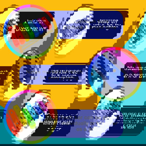 A-Star Rainbow Chime Bar Set