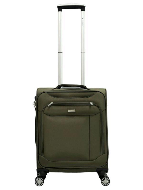 Snowball Lightweight Suitcase  4 Wheel Luggage Travel Cabin TSA Soft Bag