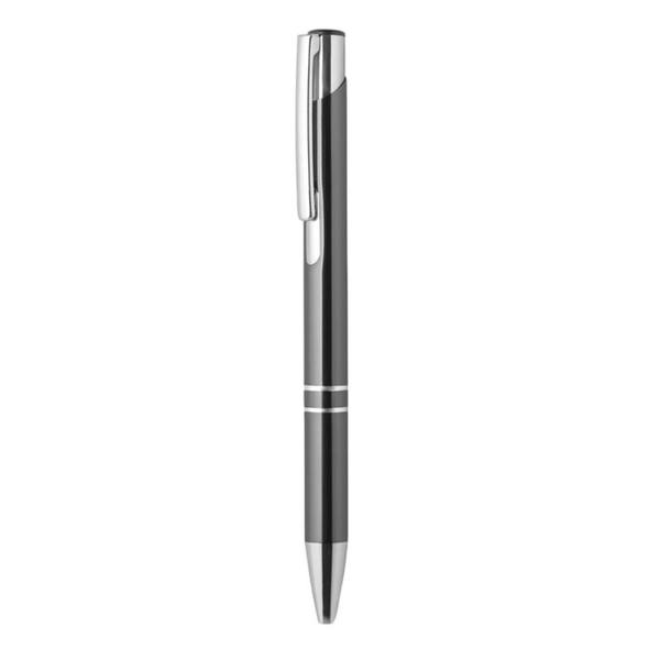 MidOcean Bern Push Button Ballpoint Pen - Titanium - 