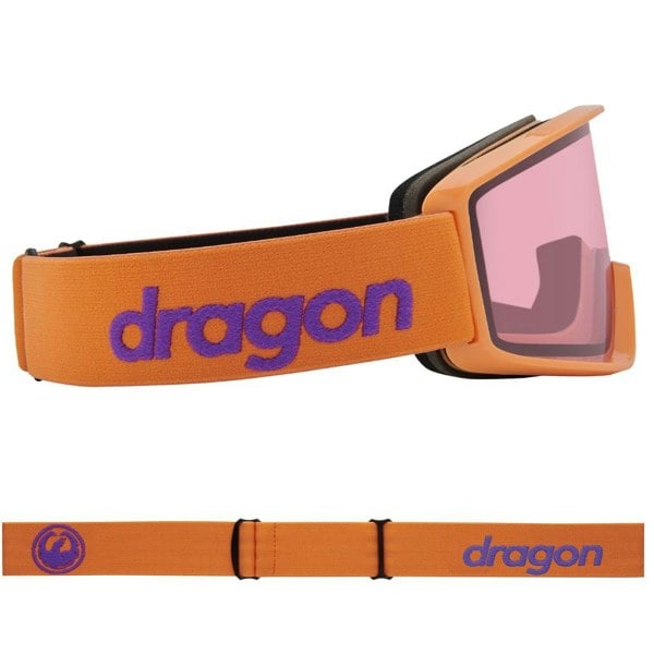 Dragon DXT OTG - Apricot with Lumalens Light Rose Lens