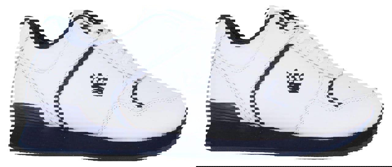 Crown King Mens/Womens Leather Lace Up/Touch Fasten Crown Green Bowls Sports Shoes Trainers