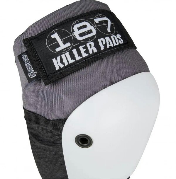 187 Killer Pads Adult Fly Knee Slim Skate Protection Pad Grey