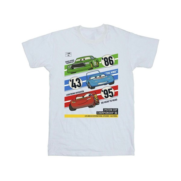 Disney Boys Cars Piston Cup Champions T-Shirt - White