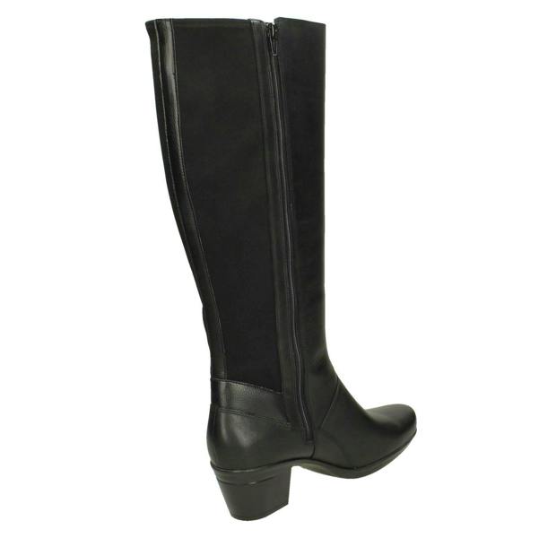 Clarks Ladies Clarks Heeled Knee High Boots Emslie Emma