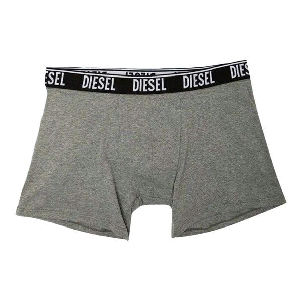Diesel Mens Umbx-Sebastian Boxer Shorts (Pack of 3) - Black/Blue/Grey - 