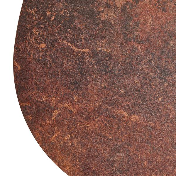 Statement Furniture Bergen Small Coffee Table in Warm Rust Colour