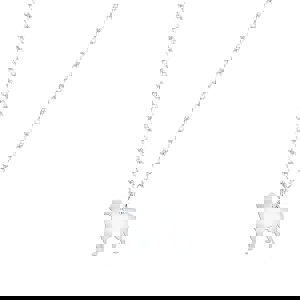 Mylee London Dogue De Bordeaux Silhouette Silver Necklace - Personalised