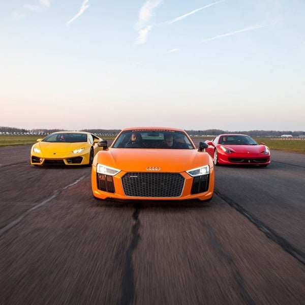 Virgin Experience Days Triple Supercar Blast