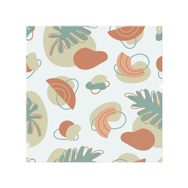Benjamin Tate Design line art and botanical elements Designer Splash Back