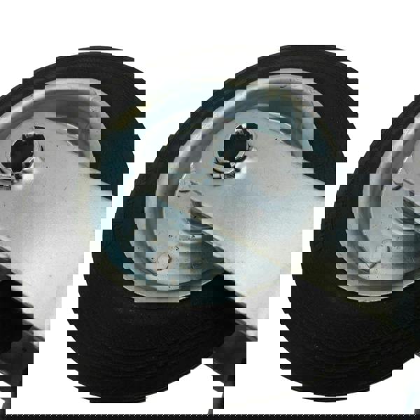 Heavy Duty Caravan Jockey Wheel 34MM (Trailer Metal Rim Wind Up Handle)