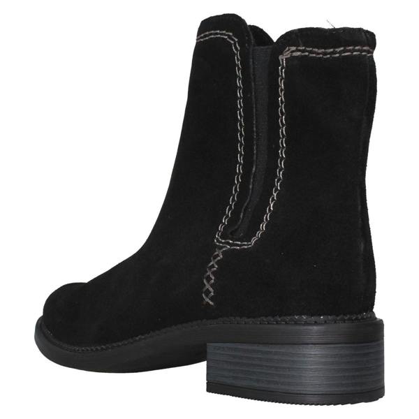 Clarks Ladies Clarks Zip Mid Calf Ankle Boot Maye Zip